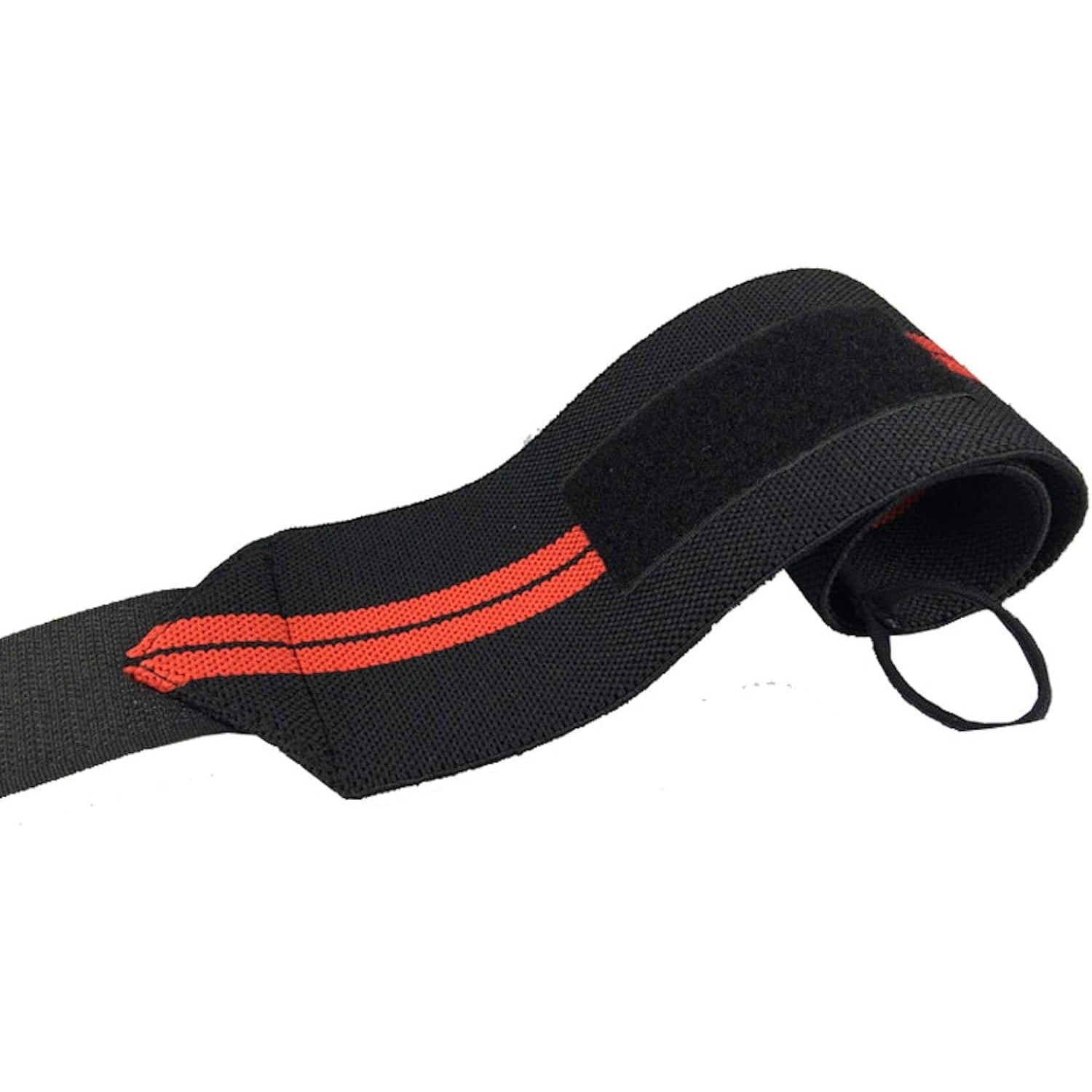Weight Lifting Wrist Support Wraps, Elasticated Heavy Duty Wrist Workout Braces with Thumb Loop, Ideal for Powerlifting, Strength Training, Bodybuilding