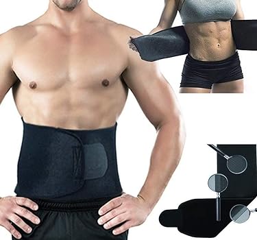 Slimming Taping Hot Shaper Sweat Slim Belt Fat Cutter & Fat Burner Hot Shaper Hot Belt Free Size for Men & Women