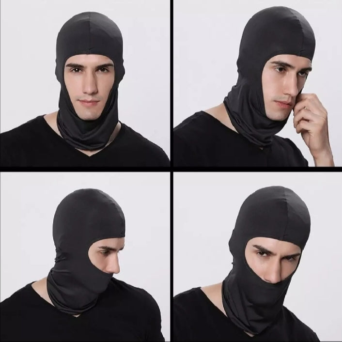 Premium 1 Pcs WINTER Full Face Ninja Ski Mask Breathable Motorcycle Winter Balaclava FACE MASK FOR MOTORCYCLE, BIKE & SKI Stylish and Functional Protective Gear for Optimal Comfort and Safety During Your Ride