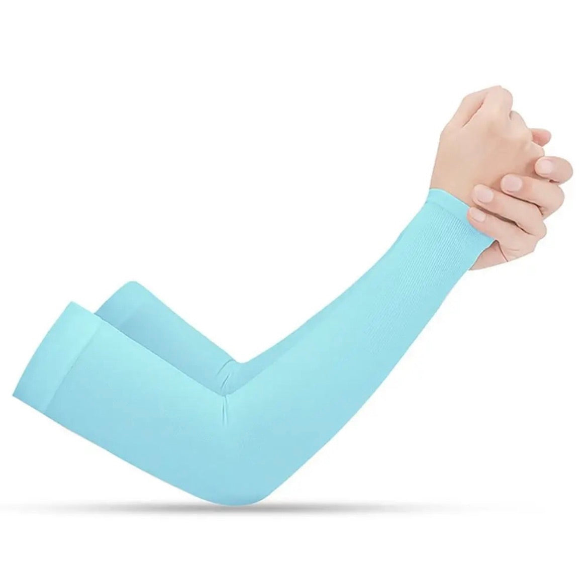 1 pair arm sleeves for women men summer ice silk sun protection arm sleeves for outdoor