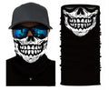 Giggle skull bandana neck gaiter