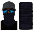Purplish blue bandana neck gaiter
