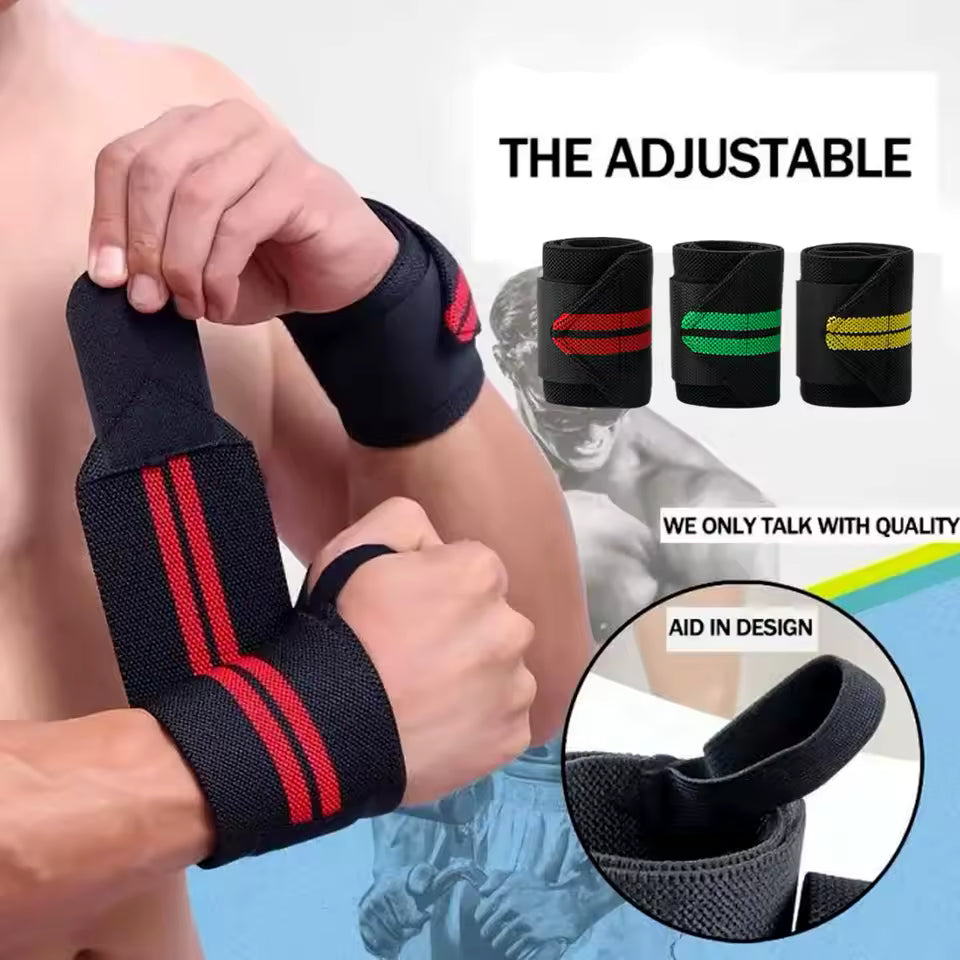 Premium Wrist Wraps for Weight Lifting & Powerlifting