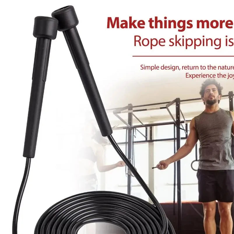 Adjustable Speed Jump Rope for Fitness, Boxing & Cardio Training
