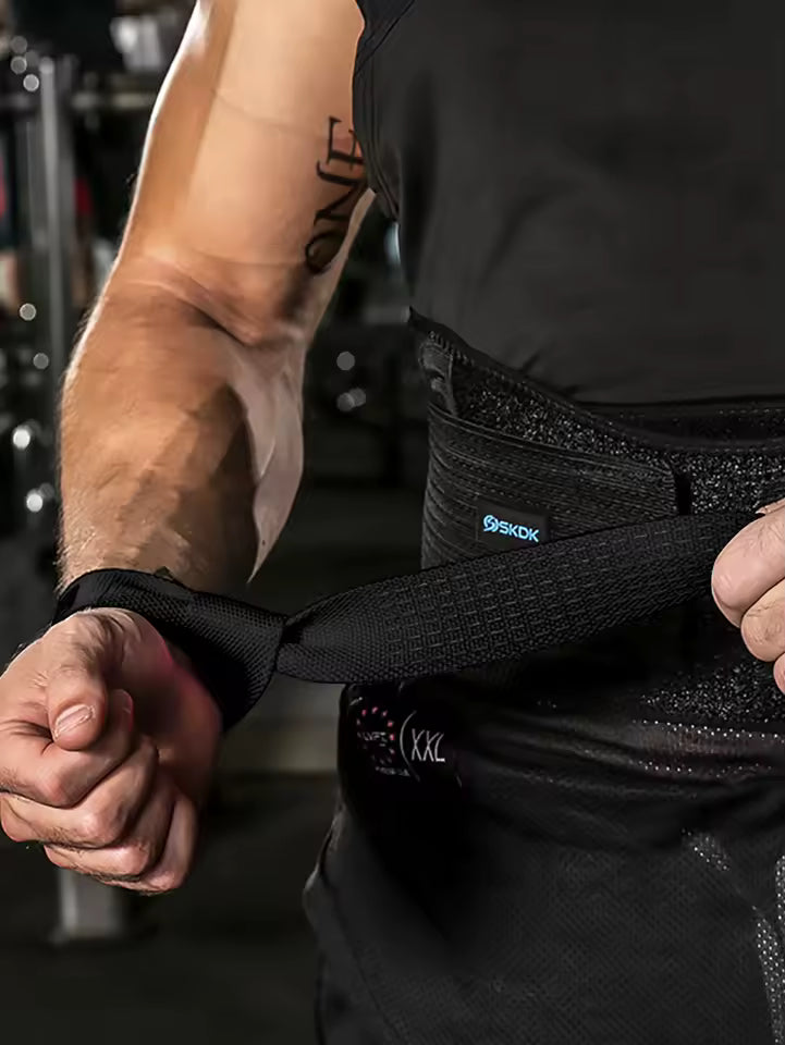1 Pair Adjustable Wrist Wrap, Elastic Wrist Guard, Wrist Protection Band For Weight Lifting, Crossfit, Powerlifting, Strength Tra