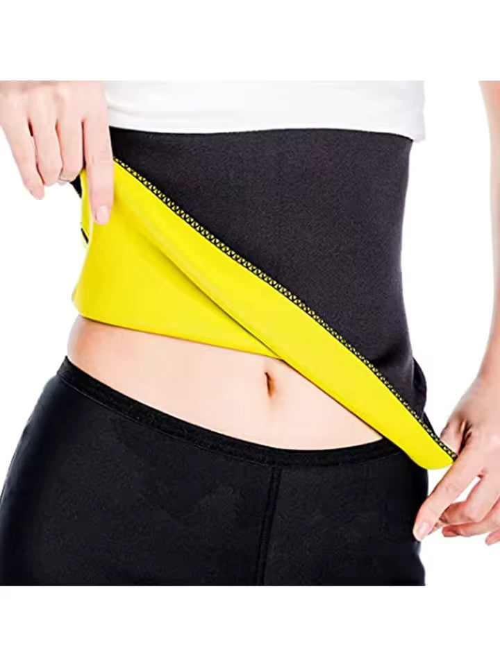 Women Neoprene Tummy Wrap Belt Fitness Body Shaping Waist Trainer Corset Band