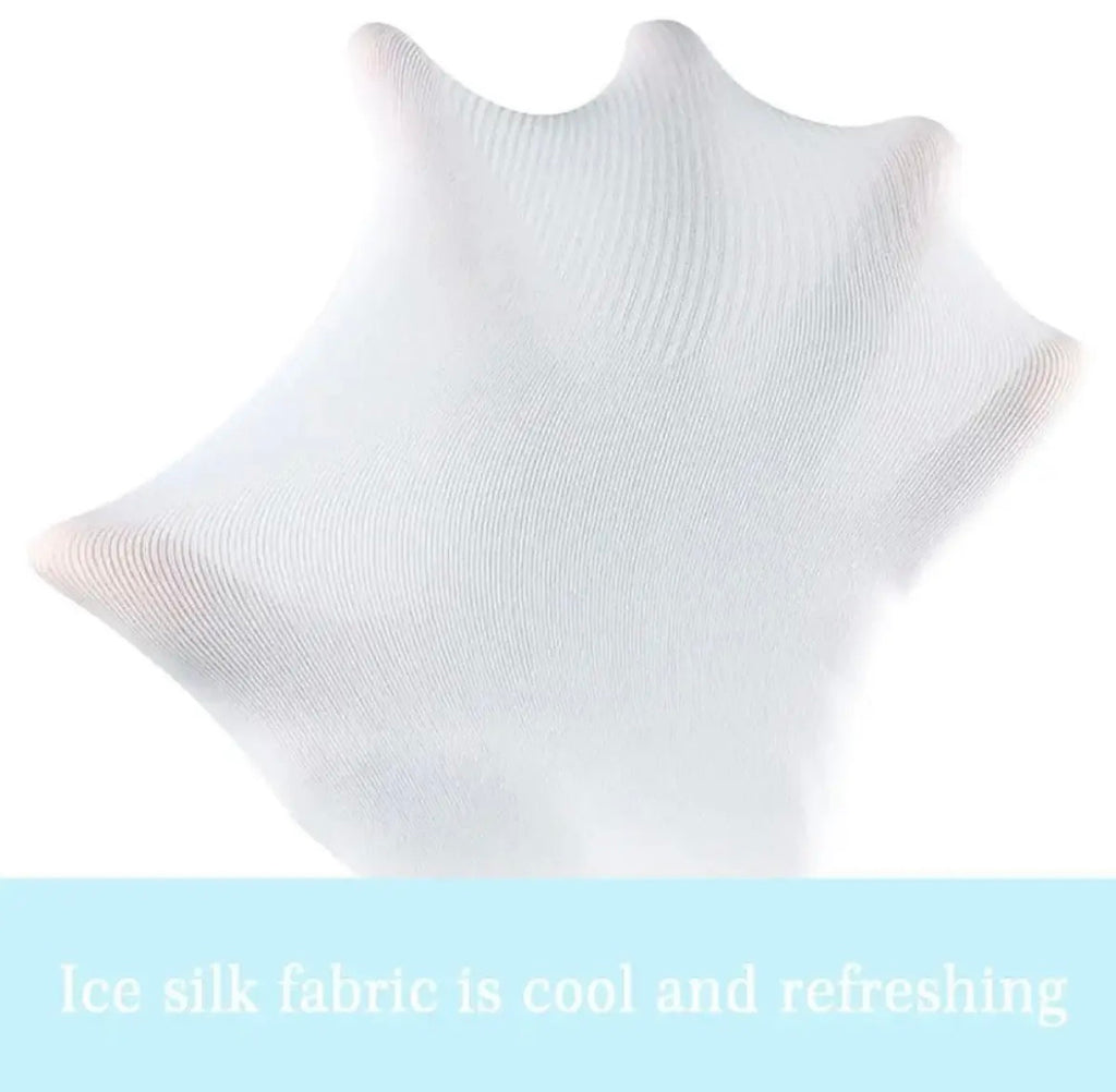 1 pair arm sleeves for women men summer ice silk sun protection arm sleeves for outdoor