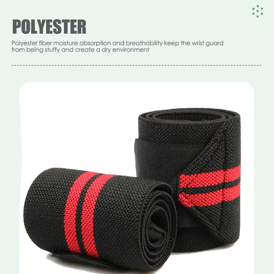 Premium Wrist Wraps for Weight Lifting & Powerlifting
