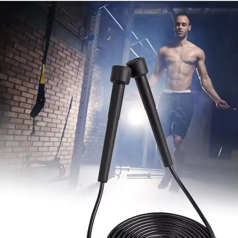 Adjustable Speed Jump Rope for Fitness, Boxing & Cardio Training