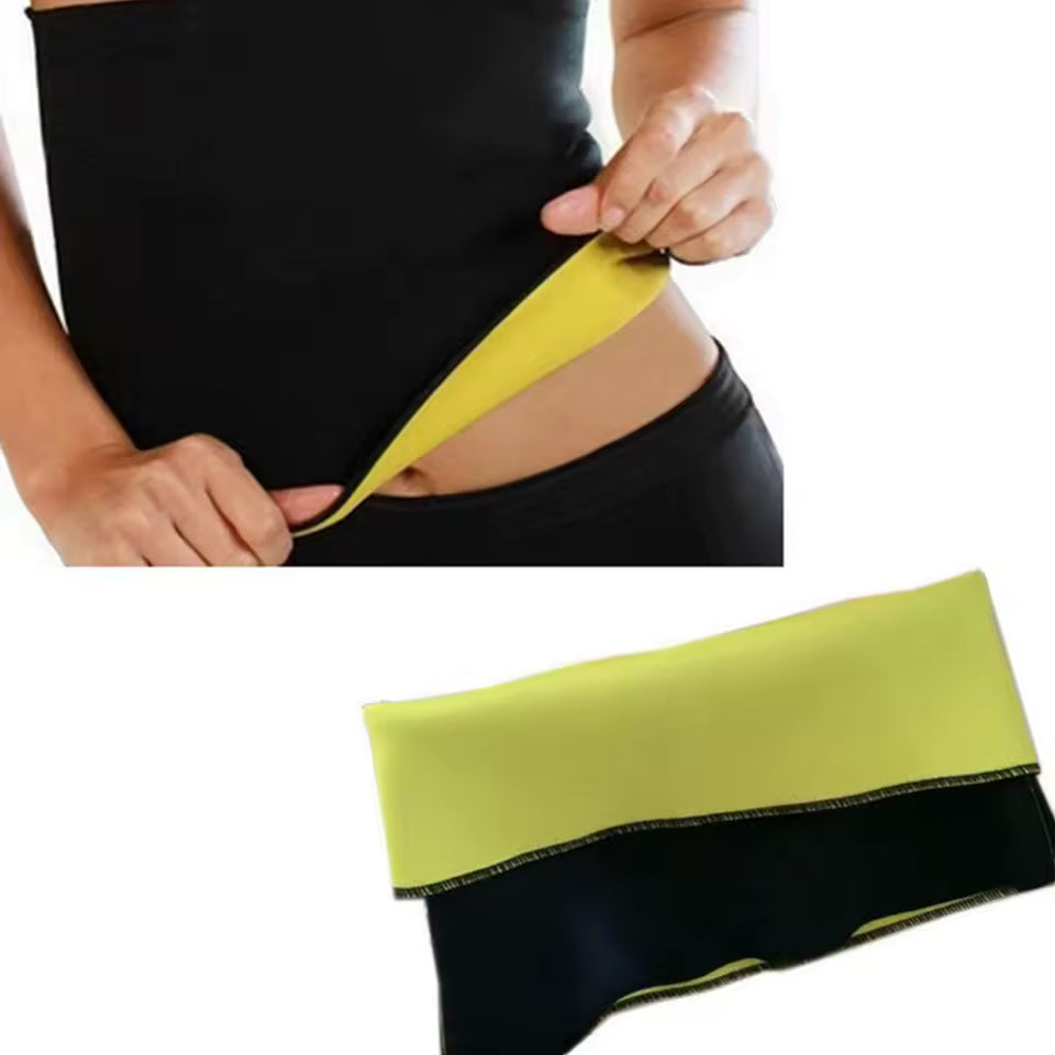 Women Neoprene Tummy Wrap Belt Fitness Body Shaping Waist Trainer Corset Band