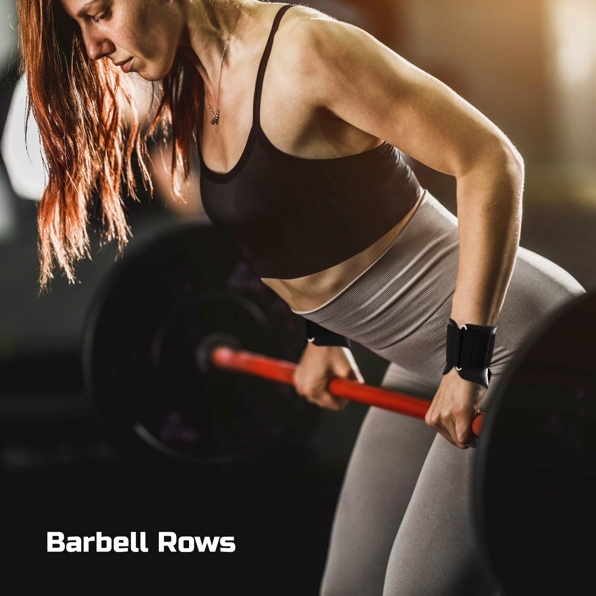 Weight Lifting Straps, Weight Lifting Wrist Straps, One Pair