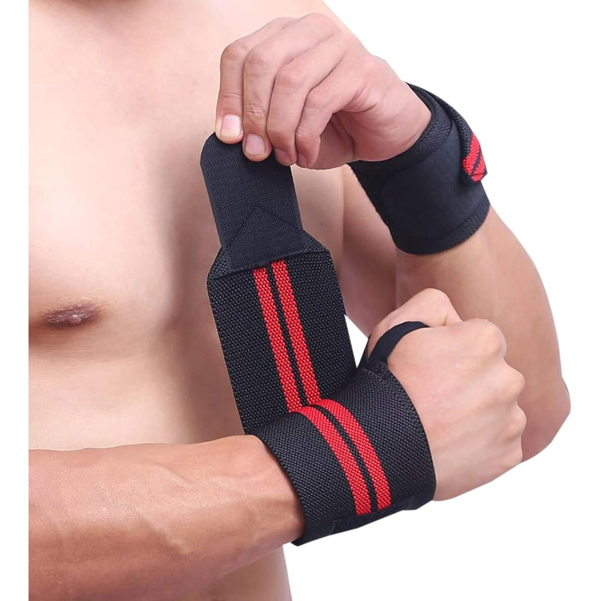 Heavy Duty Wrist Support Wraps with Thumb Loop